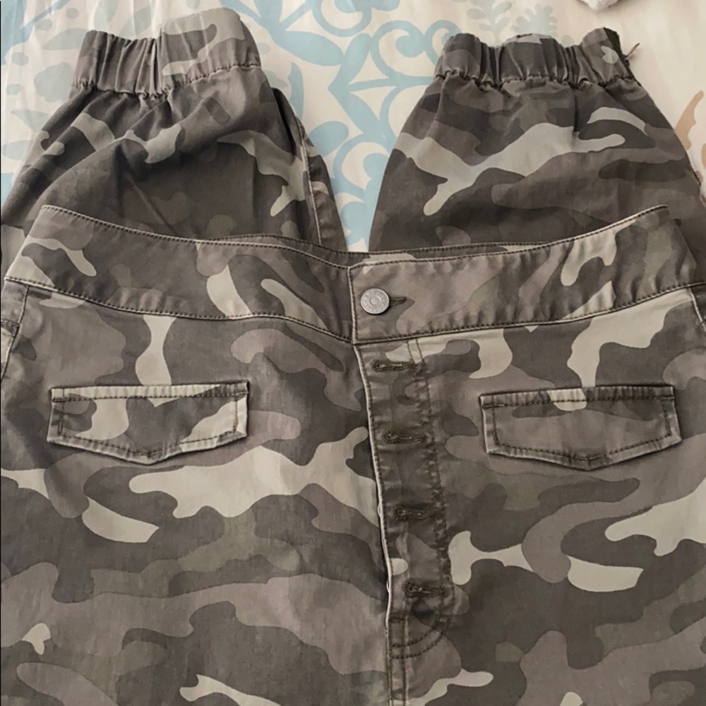 Camo high Waist joggers
